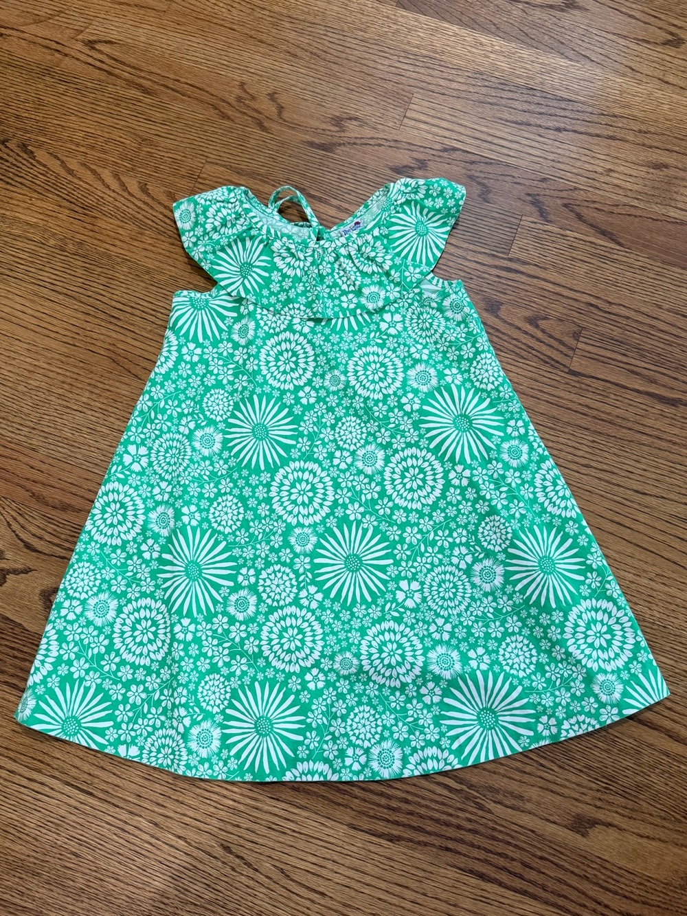Bailey Boys Girls Green Floral Sundress - Brand: